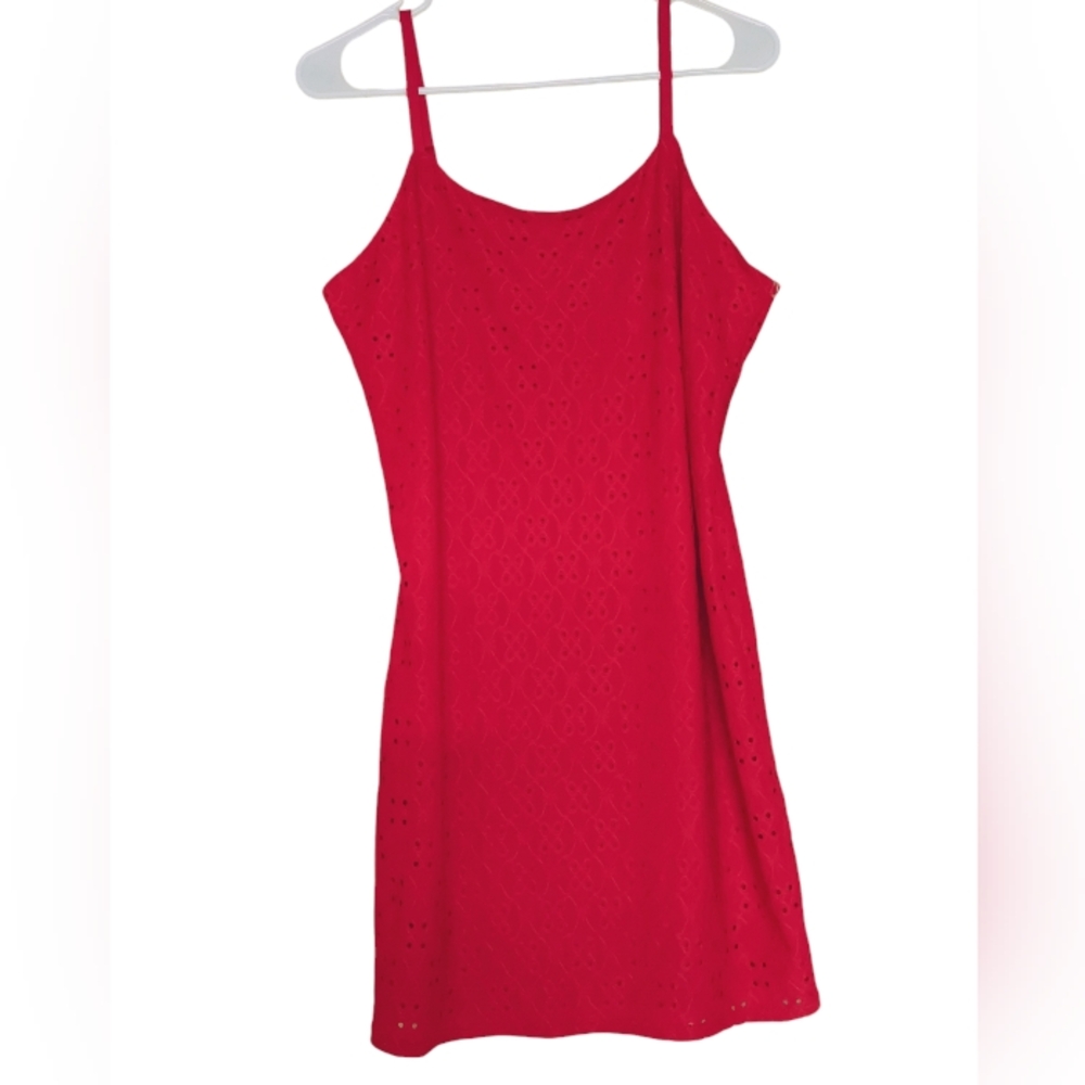 NWT Gorgeous Christmas Party little red cami mini dress large 11/13